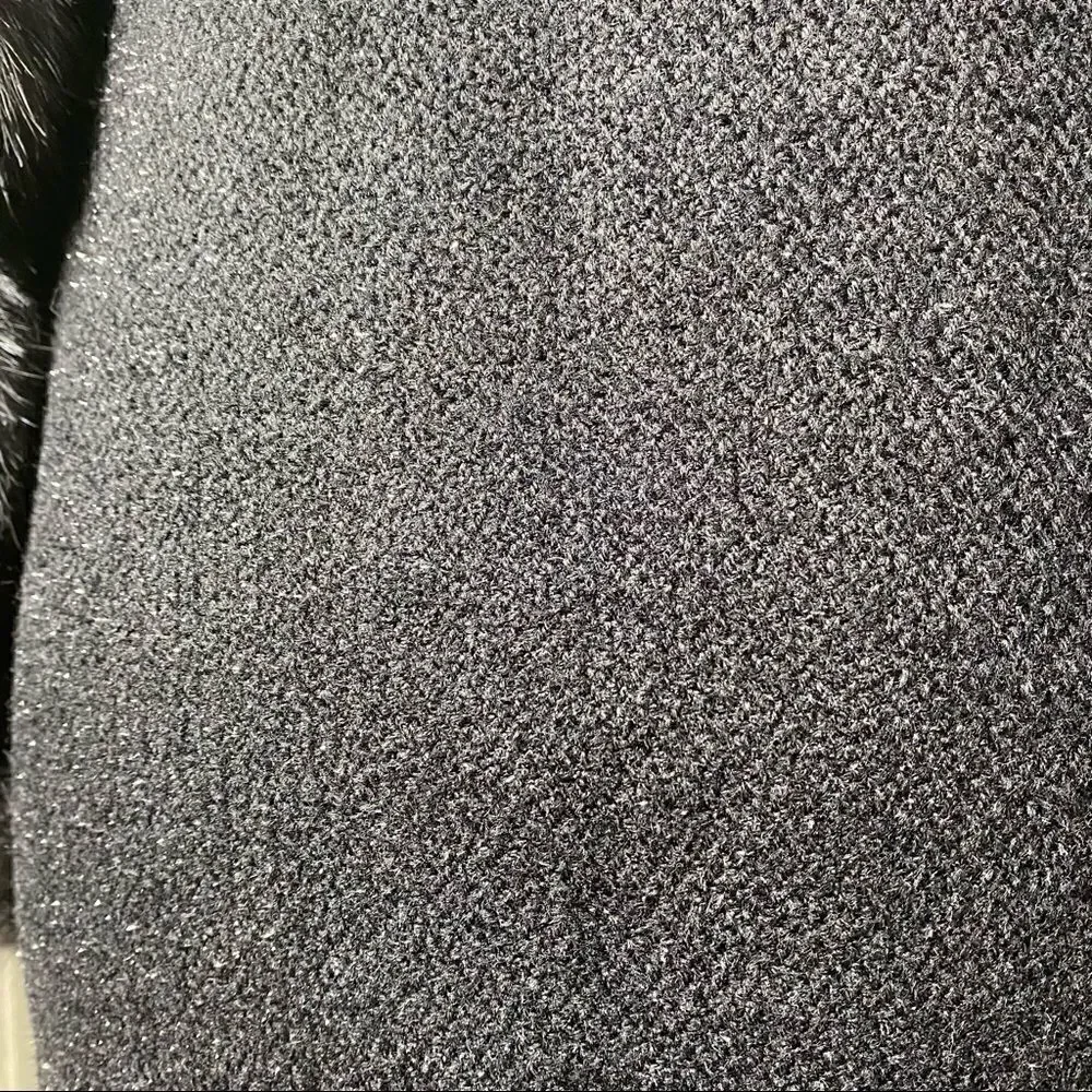 Ralph Lauren Black Luster Knit Sheath Dress